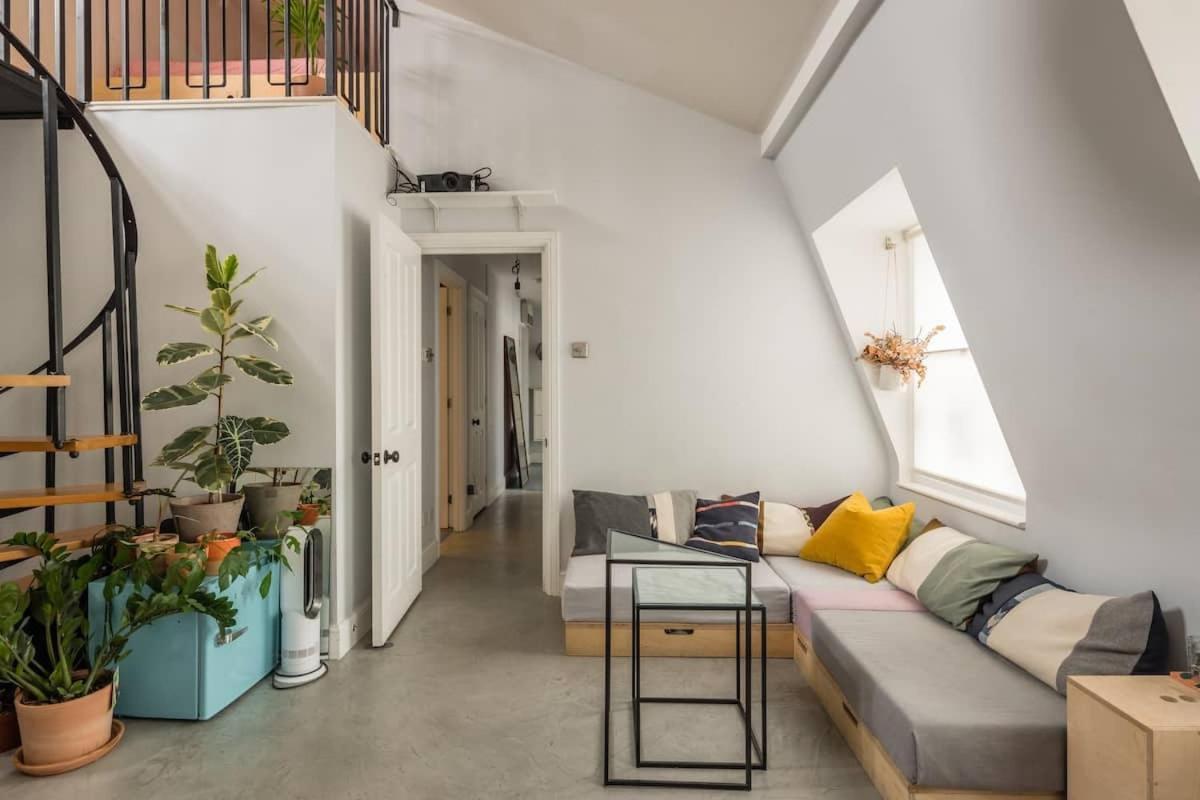 Apartament Stylish Georgian Loft 3Beds In Londyn Zewnętrze zdjęcie